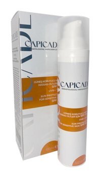 Capicade For Sensitive Skin 50 Faktör Hassas Ciltler İçin Nemlendirici Suya Dayanıklı Yüz Güneş Kremi 50 ml