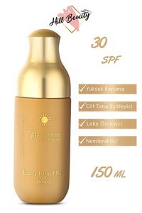 Hill Renkli 30 Faktör Tüm Ciltler İçin Leke Karşıtı Nemlendirici Kapatıcılı Suya Dayanıklı Yüz Güneş Kremi 150 ml