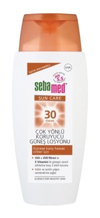 Sebamed 30 Faktör Tüm Ciltler İçin Nemlendirici Suya Dayanıklı Yüz Güneş Losyonu 150 ml