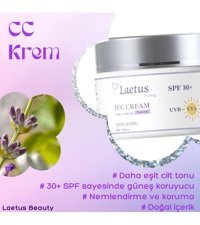 Laetus Beauty 50 Faktör Tüm Ciltler İçin Nemlendirici Yaşlanma Karşıtı Suya Dayanıklı Yüz Güneş Kremi 50 ml