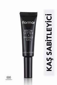 Flormar Brow Setter & Primer Gel Şeffaf Kaş Sabitleyici