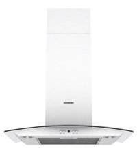 Siemens LC66HA241T 250 W 610 m3/h 60 cm Cam Bacalı Duvar Tipi Damlumbaz Beyaz