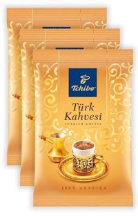 Tchibo Sade Çok Kavrulmuş Türk Kahvesi 3x100 gr