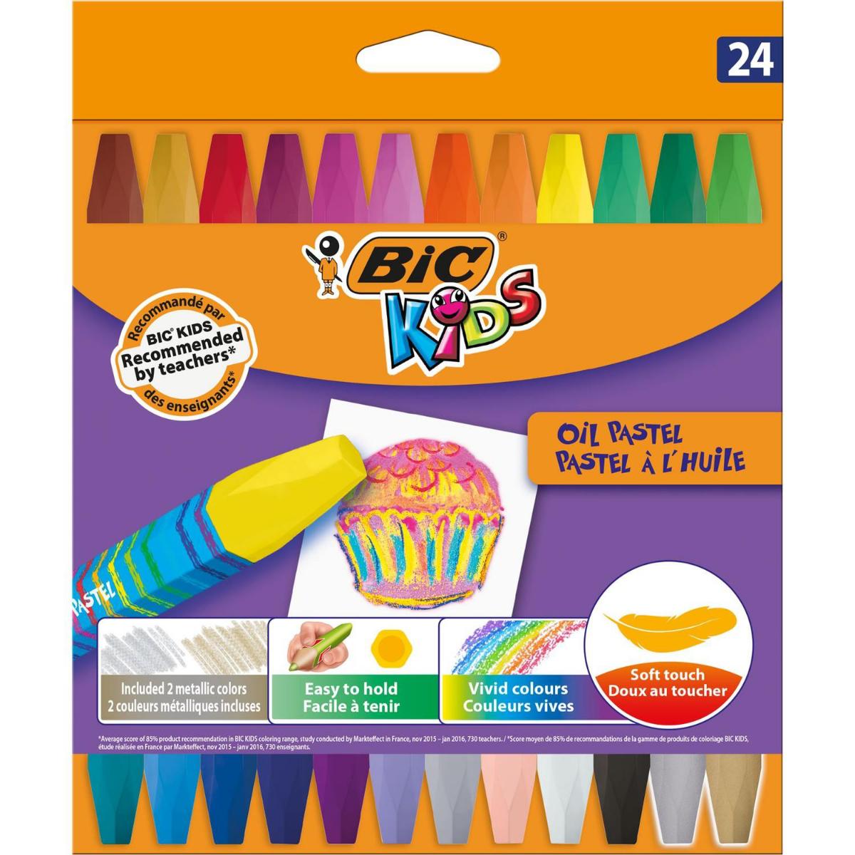 Bic Kids 24'lü Yağlı Pastel Boya Seti