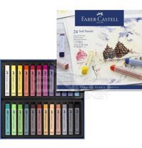 Faber-Castell Soft Pastel Toz Pastel Tam Boy 24'lü Pastel Boya