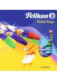 Pelikan 24 Renk Karton Kutu Pastel Boya