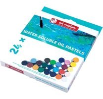 Talens Watersoluble Sulandırılabilir Oil 24'lü Pastel Boya