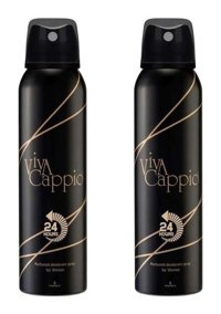 Viva Cappio Classic Sprey Kadın Deodorant 2x150 ml