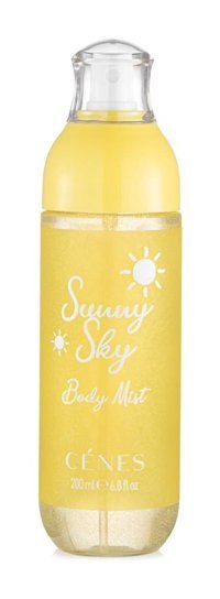 Cenes Sunny Sky Shimmer Aromatik Simli Unisex Vücut Spreyi 200 ml