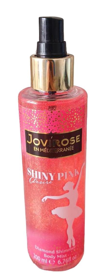 Jovirose Shiny Pink Desire Simli Kadın Vücut Spreyi 200 ml