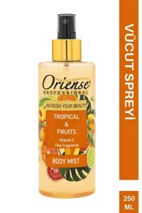 Oriense Meyvemsi Hyalüronik Asit Nemlendiricili Unisex Vücut Spreyi 250 ml