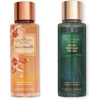 Victoria's Secret Bare Vanilla Golden-Peony Emerald Woods Kadın Vücut Spreyi 2x250 ml