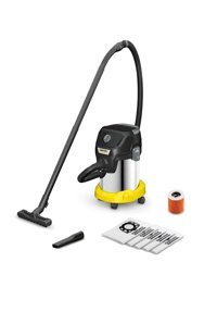 Karcher Kwd 3 S V-15/4/20 1000 W Dikey Toz Torbalı Süpürge Gri