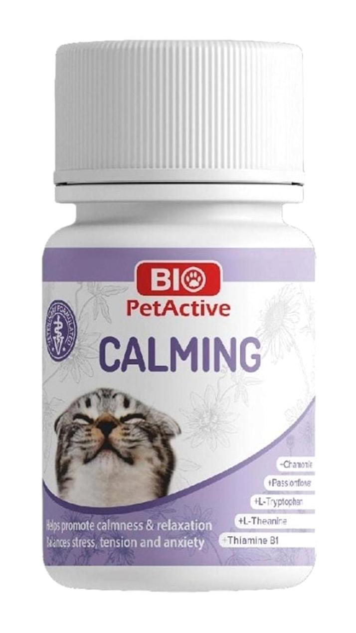 Bio PetActive Calming B Vitamini Sakinleştirici Etki Yetişkin Kedi Vitamini Tablet 60 Adet