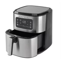 Skytech ST-AF800 Airfryer 8 lt Tek Hazneli Led Ekranlı Yağsız Sıcak Hava Fritözü Gri