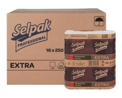 Selpak Professional Extra Kağıt Peçete 18x250'li