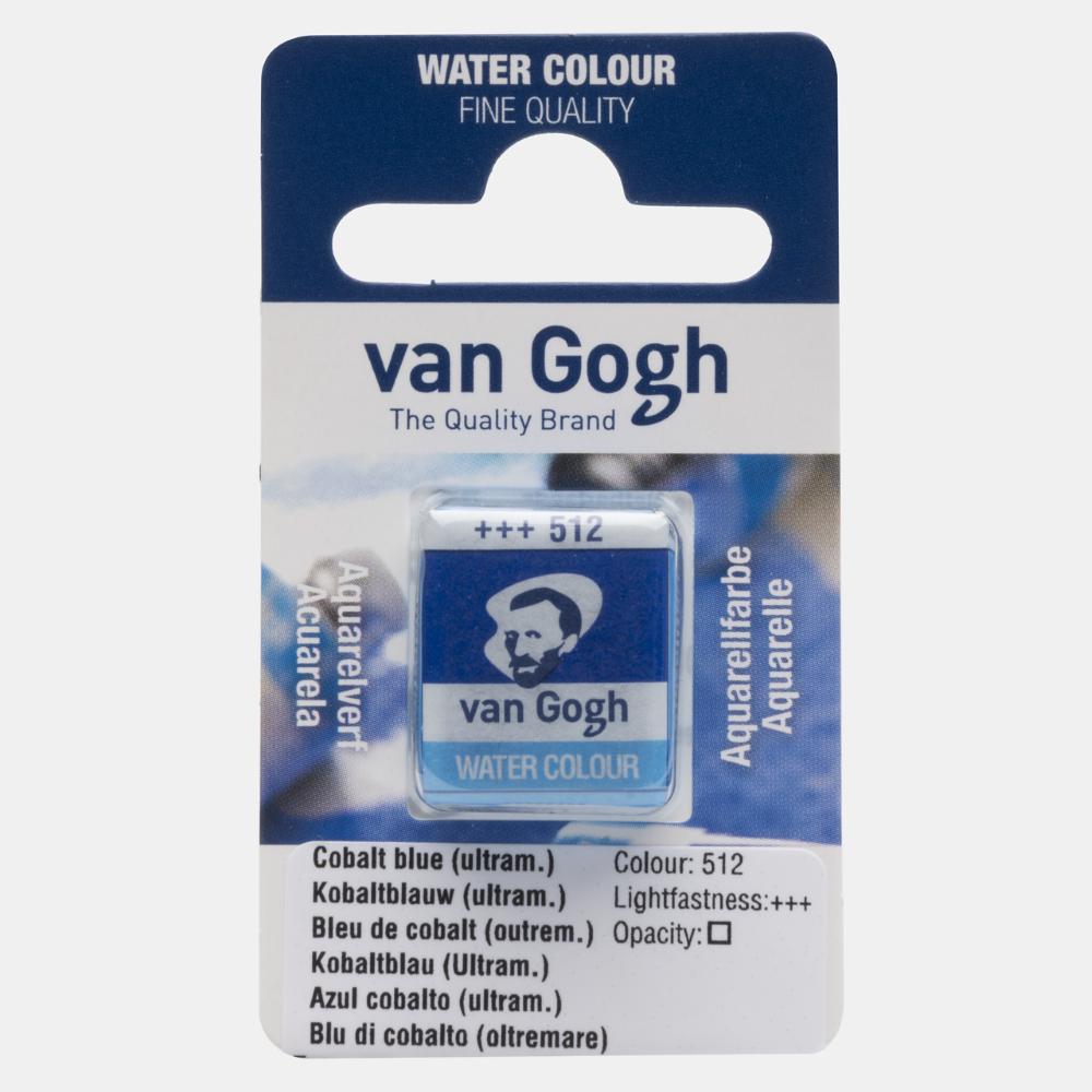 Royal Talens Van Gogh 512 Tablet Sulu Boya Cobalt Blue Ultram