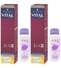 Vital Colors Koyu Gümüş Krem Saç Boyası 60 ml