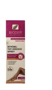 Bioder Hassas - Tüm Ciltler İçin Koltuk Altı Bacak Kadın Tüy Dökücü Sprey 175 ml