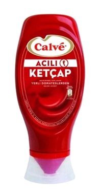 Calve Acılı Ketçap 6 x 400 gr