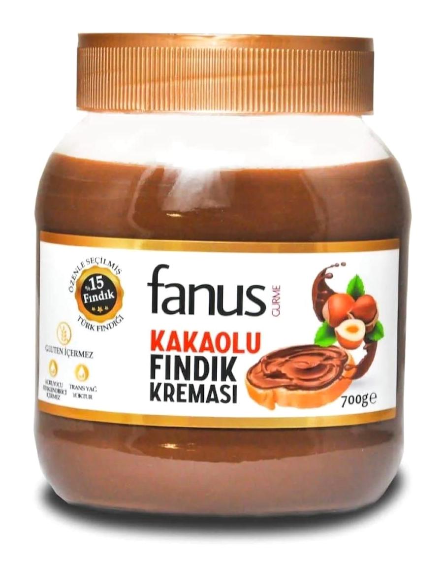 Fanus Gurme Kakaolu Fındık Kreması 700 gr