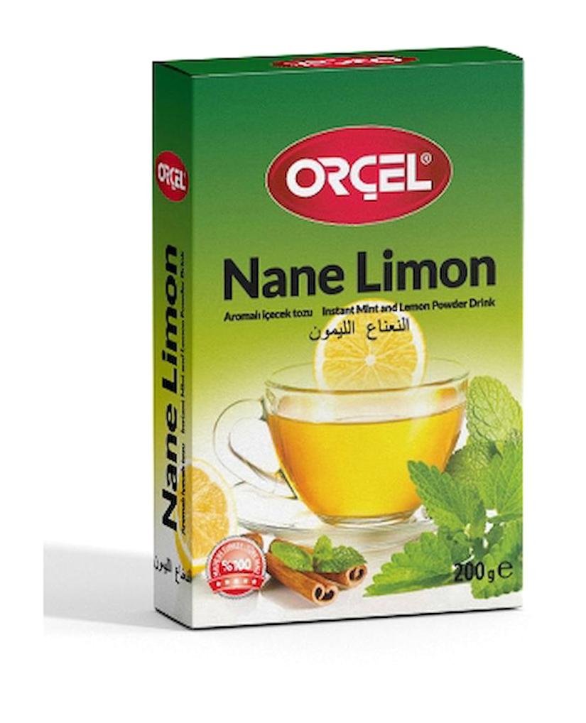 Orçel Nane Limon Kutu 200 Gr. (4'lü)