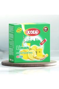 Koza Tek İçimlik Limon Aromalı Toz İçecek 50'li