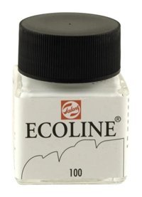 Talens Ecoline 30 ml 100 White Sulu Boya