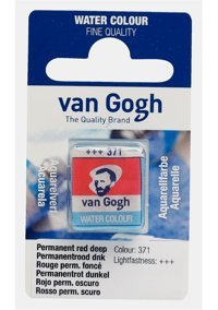 Van Gogh Tablet Permanent Red Deep 371 Sulu Boya