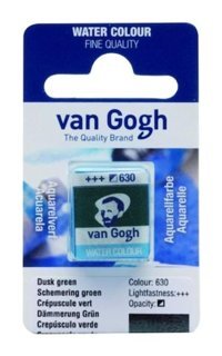 Talens Van Gogh 12 Tablet 630 Dusk Green Sulu Boya