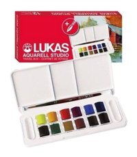 Lukas Aquarell Studio 12 Renk 12 Tablet Sulu Boya