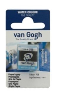 Talens Van Gogh 12 Tablet 708 Payne'S Grey Sulu Boya