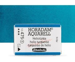 Schmincke Horadam Aquarell Tam Tablet Helio Turquoise 4 Sulu Boya