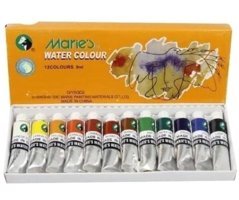 Maries Water Color 9 ml 12'li Sulu Boya