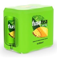 Fuse Tea Mangolu ve Ananaslı Soğuk Çay 6x330 ml