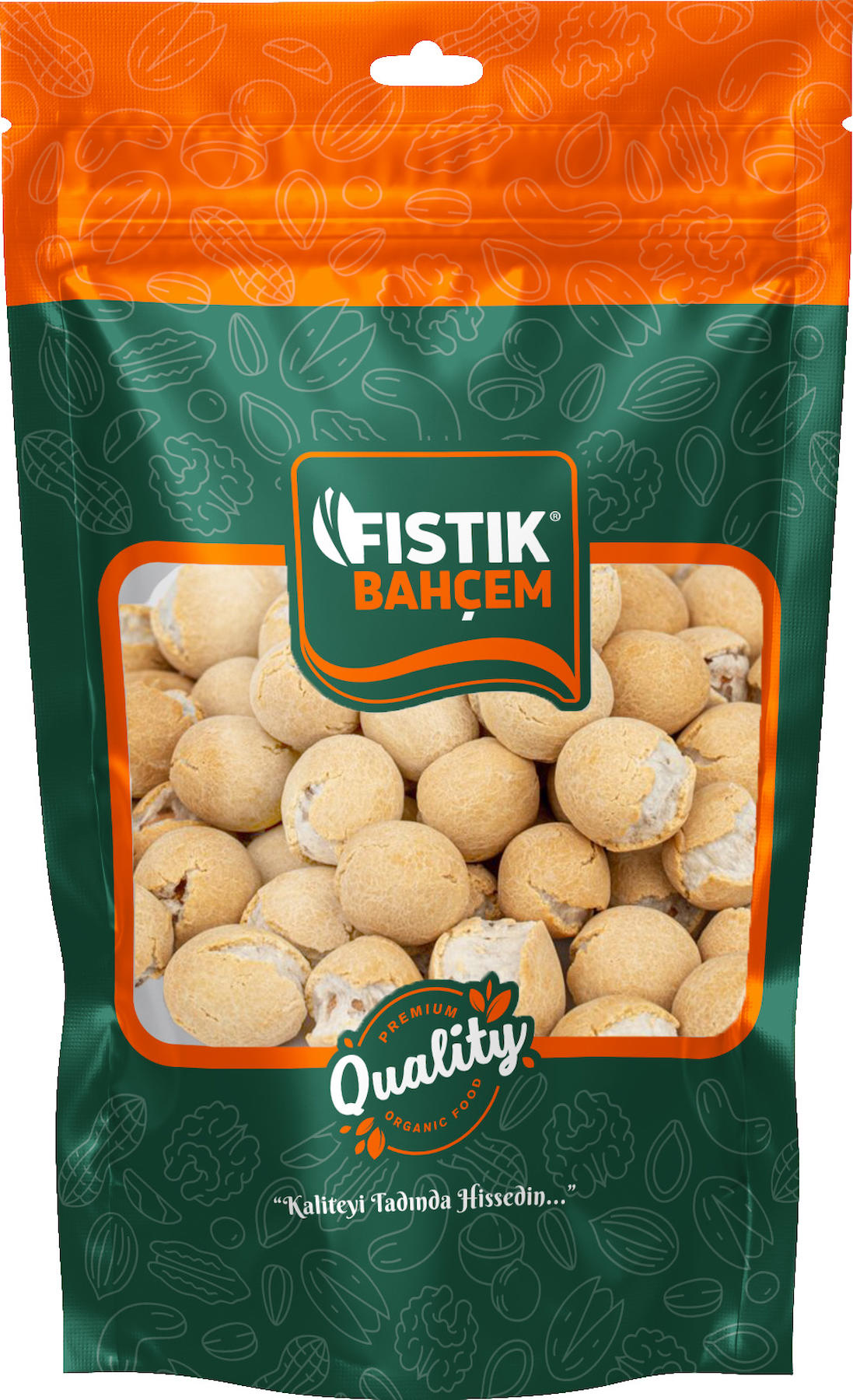 Fıstık Bahçem Quality Kabuklu Tuzsuz Yer Fıstığı 500 gr