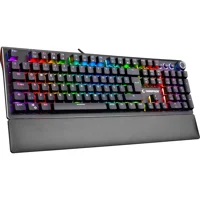 Rampage KB-R92 Türkçe Q RGB Blue Switch Kablolu Siyah Mekanik Gaming Klavye