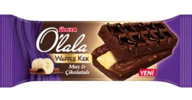 Ülker Olala Waffle Çikolatalı-Muzlu Kek 12x72 gr