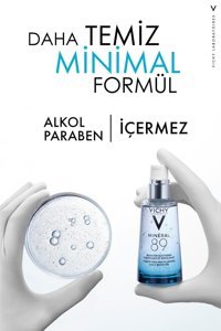 Vichy Mineral 89 Canlandırıcı Jel Yüz Serumu 50 ml