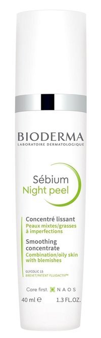 Bioderma Sebium Night Peel Yüz Dolgunlaştıran Canlandırıcı Kırışıklık Karşıtı Yüz Serumu 40 ml