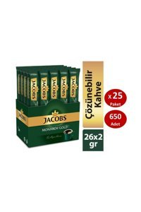 Jacobs Monarch Gold Paket Granül Kahve 650x2 gr