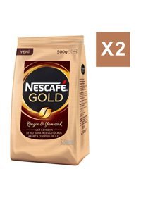 Nescafe Gold Paket Granül Kahve 2x500 gr