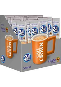 Cafe Crown 2'si 1 Arada Fındıklı 11 gr 24 Adet Hazır Kahve