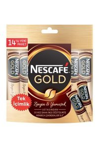 Nescafe Gold Sade 2 gr 14 Adet Granül Kahve Hazır Kahve