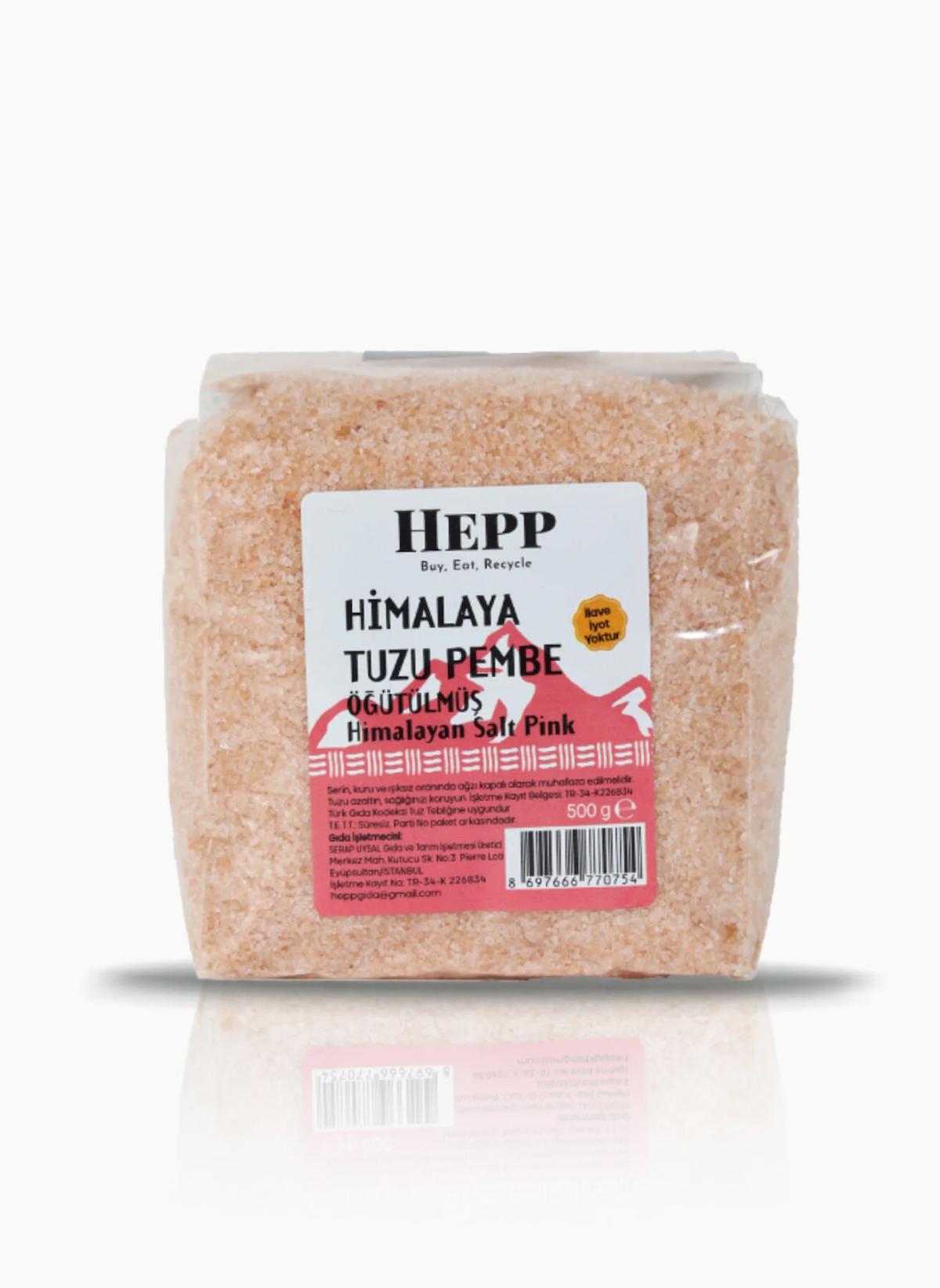 Ekoloji Market Pembe Öğütülmüş Himalaya Tuzu 500 gr