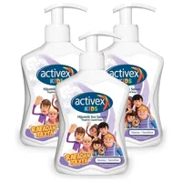 Activex Nemlendiricili Antibakteriyel Köpük Sıvı Sabun 300 ml 3'lü