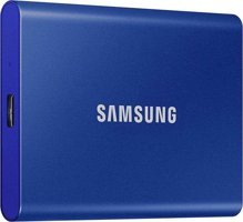 Samsung T7 MU-PC2T0H/WW 2 TB USB Type C USB C Taşınabilir SSD Mavi