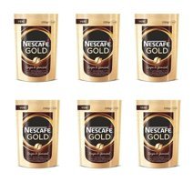 Nescafe Gold Sade 6x200 gr Hazır Kahve