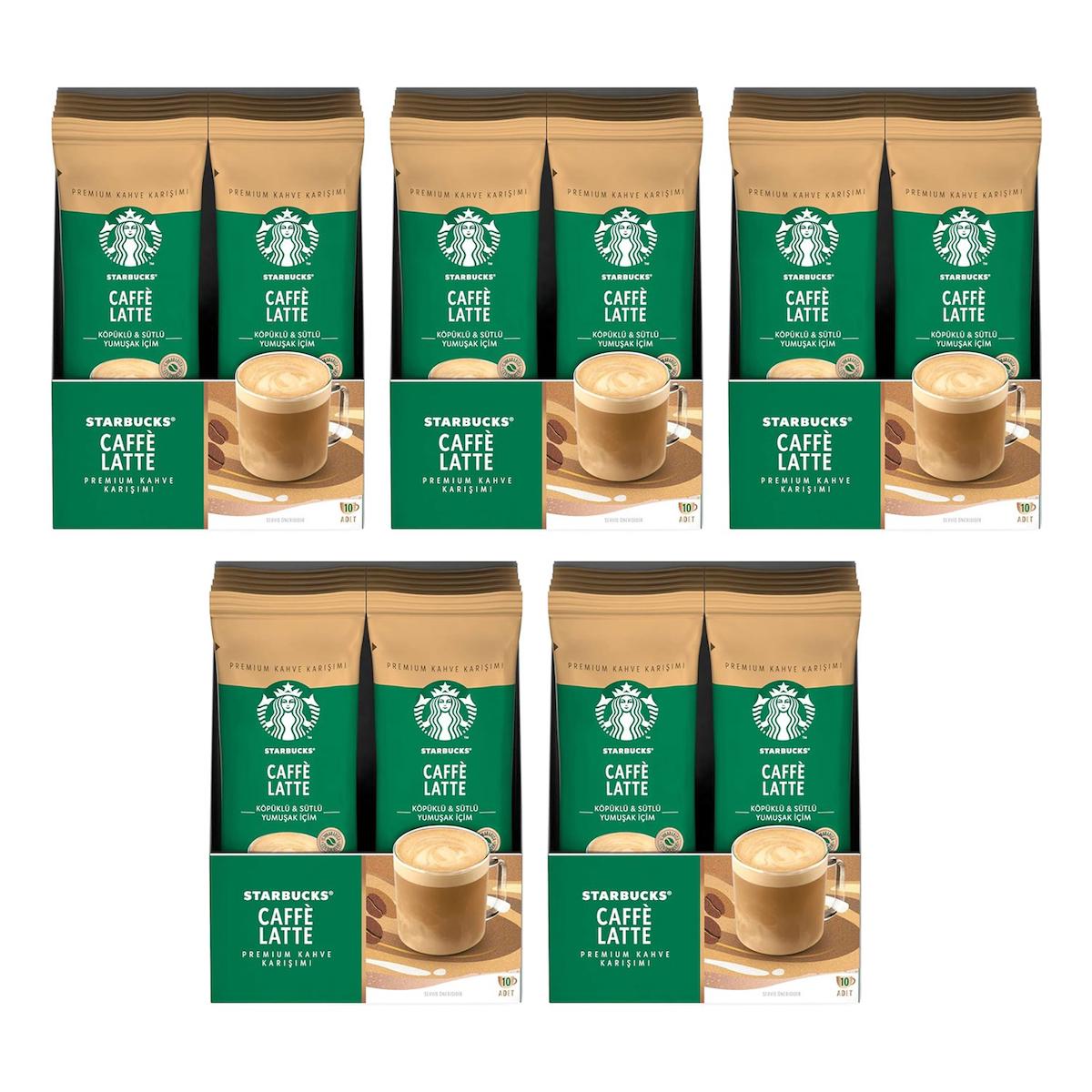 Starbucks Premium 50x14 gr Latte Hazır Kahve