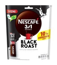 Nescafe 3'ü 1 Arada Black Roast Sütlü 120x15 gr Hazır Kahve